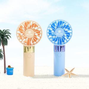 LED 컬러팝 휴대용 미니 선풍기 스트랩 증정