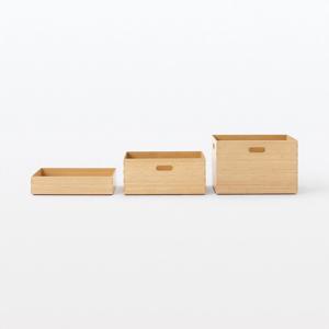 대나무 직사각형 박스 3 size