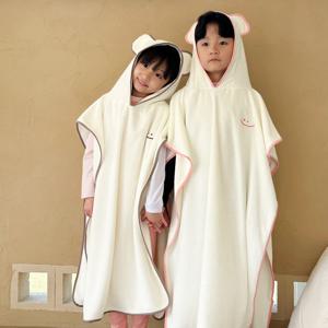 ECLL 극세사 멀티 롱 후드가운
