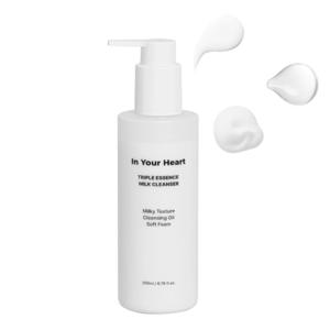 트리플 에센스 밀크클렌저 200ml 클렌징밀크 단백질 세안제 올인원 폼클렌징