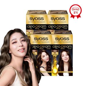 올레오 새치염색제 x 4개