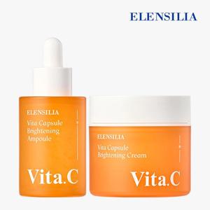 비타 캡슐 브라이트닝 크림 50ml 1개 + 앰플 30ml 1개