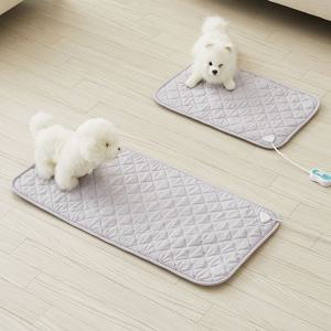 카본 탄소 강아지 고양이 전기방석 그레이 2size