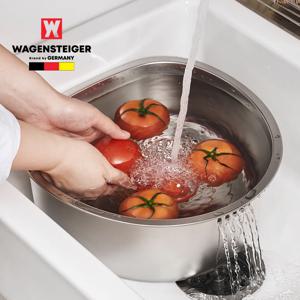 스텐304 반원형 설거지통 8L 설겆이통 D타입