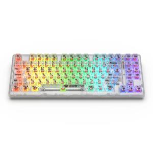 G815 CROTALE 크리스탈 투명키캡 화려한 RGB 키보드
