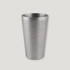 소소 엠보싱 스텐이중 아이스맥주컵 450ml
