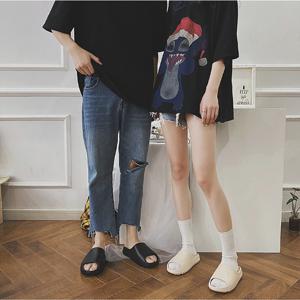 폭신 층간소음 방지 실내 슬리퍼 커플 남여공용 거실 룸슈즈 거실화 여름 신혼 감성 실내화