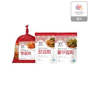 종가선물세트 5호 (맛김치+갓김치+열무김치)