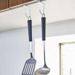 [해외] 주방 찬장 하부 조리도구 걸이 2개세트 타워 4733