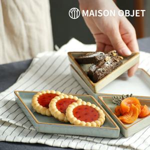 1+1 로얄베일 엔티크 다이아몬드 접시 (총2P)