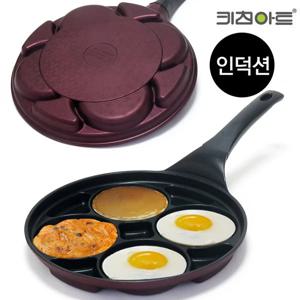후라이팬 금상첨화 인덕션 IH 4구 에그팬 28cm