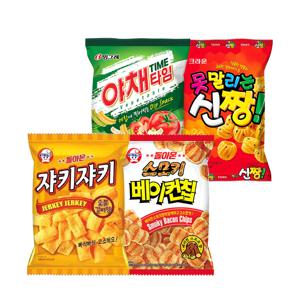 추억의 봉지과자 세트 4종 8봉