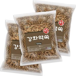 강화 약쑥 사자발쑥 싸주아리쑥 건재 500g*3팩