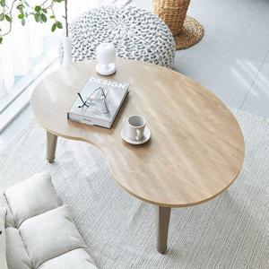 국산 접이식테이블 LPM 내추럴오크 피넛 6단 라운드 밥상 집들이상 800