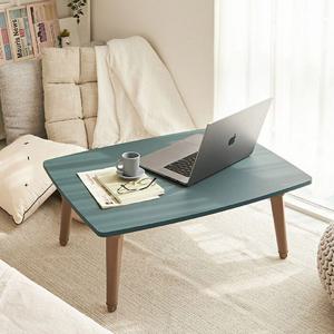 국산 접이식테이블 LPM 딥 그린 유광 6단 심플라운드 밥상 집들이상 800