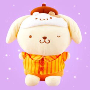 산리오 폼폼푸린 꿀잠 인형 캐릭터 굿즈 친구 조카 선물 인형 25cm