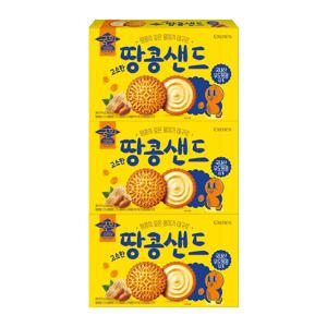 국희 고소한 우도 땅콩샌드 (대) 279g*3개