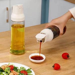 자동개폐 오일병 기름 병 참기름 간장 양념 간장통 500ml 2개