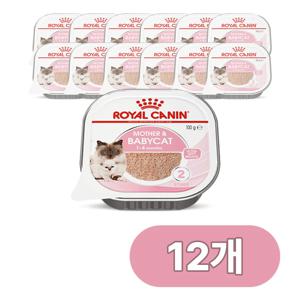 캣 마더 앤 베이비 무스 트레이 100g x 12개