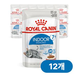 캣 인도어7+ 그레이비 파우치 85g x 12개