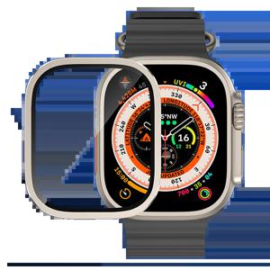 애플워치 울트라 베젤링 메탈 풀커버 액정 보호필름