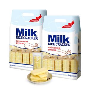 밀크 쌀과자 520g (10.4g x 50개) 2개