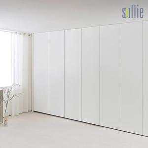 벨루가 무몰딩 히든도어 맞춤붙박이장 210~360cm(전국방문실측)