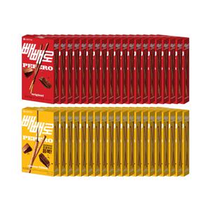 초코 빼빼로 46gx20개+누드 초코필드 빼빼로x45g 20개