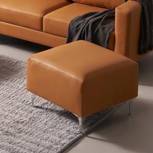 데이 포켓스프링 실리콘 가죽 소파 스툴