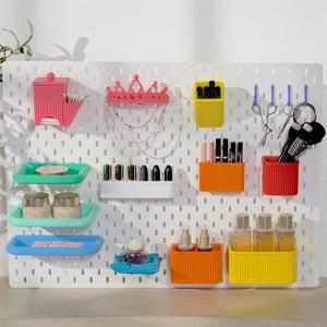 지정세트 - 이케아 스코디스 페그보드 전용 화장품 컬러 수납함 뷰티 정리함 화장대정리