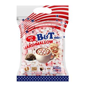 베이킹&토핑 B&T 미니 마쉬멜로우 500g 2개
