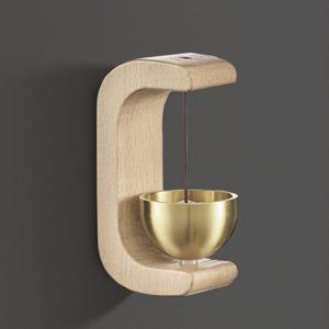 원목 도어벨 나무풍경 현관문 종