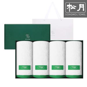 1퍼센테이지 멜론 180g 30수 코마사 타올 4P 선물세트