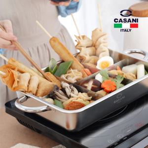 스텐 사각 오뎅 전골 냄비 24cm 인덕션겸용