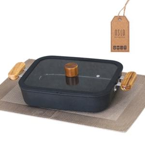 오슬로 인덕션 사각 전골냄비 오뎅탕 전골팬