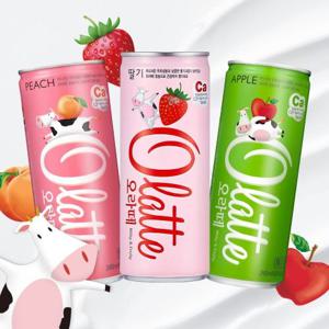 오라떼 (피치/애플/딸기) 240ml x 30캔 음료수 탄산음료