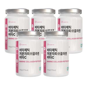 저분자피쉬콜라겐 비타C 300달톤 펩타이드 x5개
