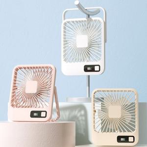 탁상용 스퀘어 무선 선풍기 5단 슬림 책상 캠핑 사각 사무실 데스크 사각