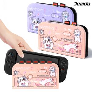 닌텐도 스위치2 독 케이스 JEMDO 해피캣 게임칩수납형