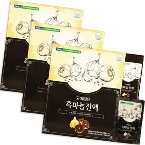 고이담은 흑마늘진액 70ml*30포 3팩