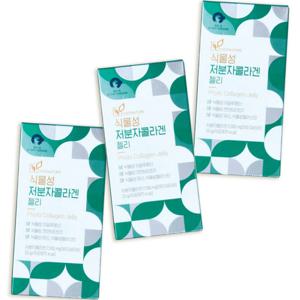 식물성 저분자 콜라겐 젤리 과채혼합 20g*15포 3팩