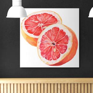 자몽과오렌지 과일 그림 캔버스액자 신혼 아파트 주방 식사 카페 자몽 인테리어 액자