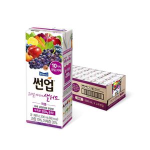 썬업 과일야채샐러드 퍼플 200ml*24팩