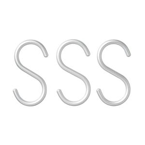 알루미늄합금 S자 후크 S (3개입)