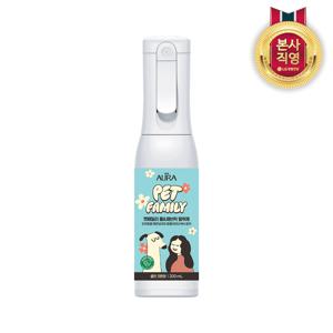 아우라 펫패밀리 룸앤패브릭 탈취제 클린 코튼 200mL