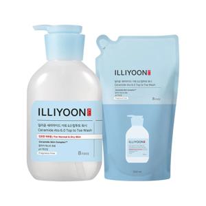 일리윤 세라마이트 아토 탑투토워시 500ml 2입