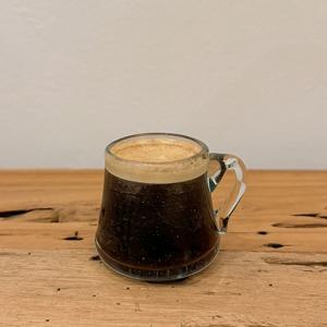 라 수플레히 Caffe 에스프레소 유리잔 (프랑스)