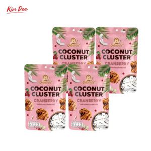 코코넛 클러스터 시드 크렌베리 40g X 4개 코코넛칩