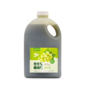 청포도에이드 베이스 리얼에이드 대용량 업소용 베이스 1.8kg 하이볼 홈카페