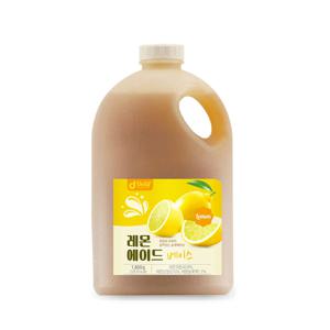 레몬에이드 베이스 리얼에이드 대용량 업소용 베이스 1.8kg 하이볼 홈카페